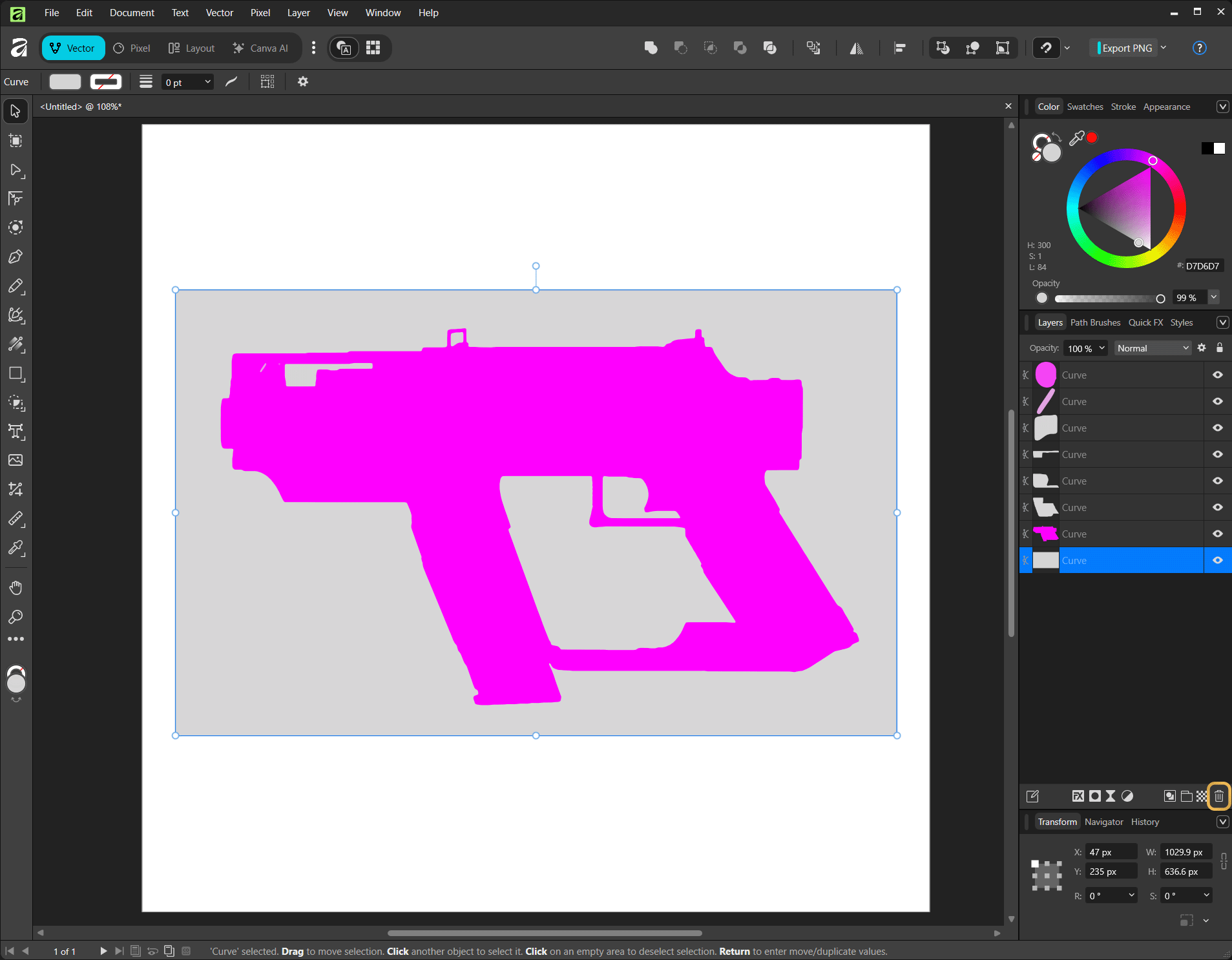 Remove the Background Curve