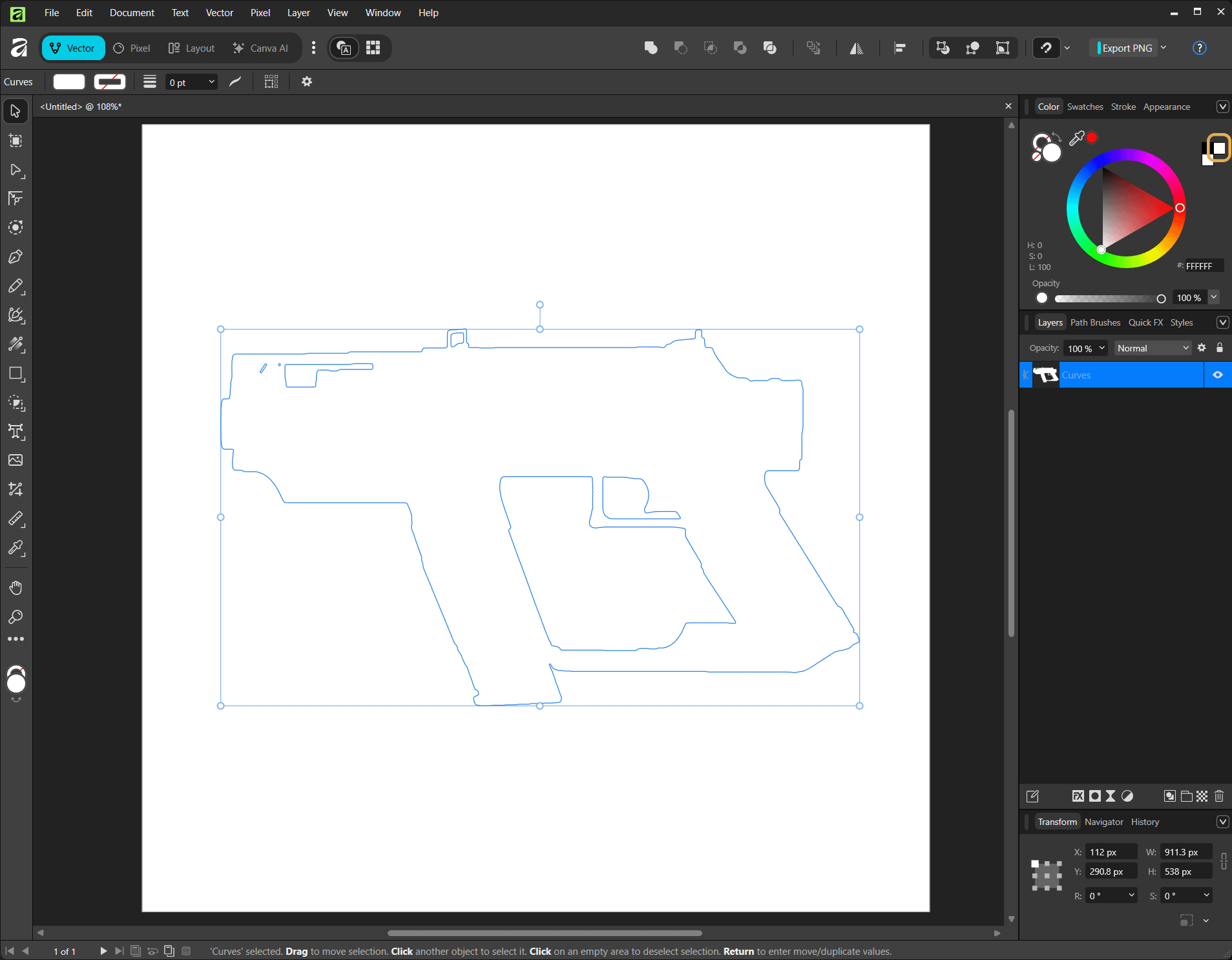 Recolor for Export