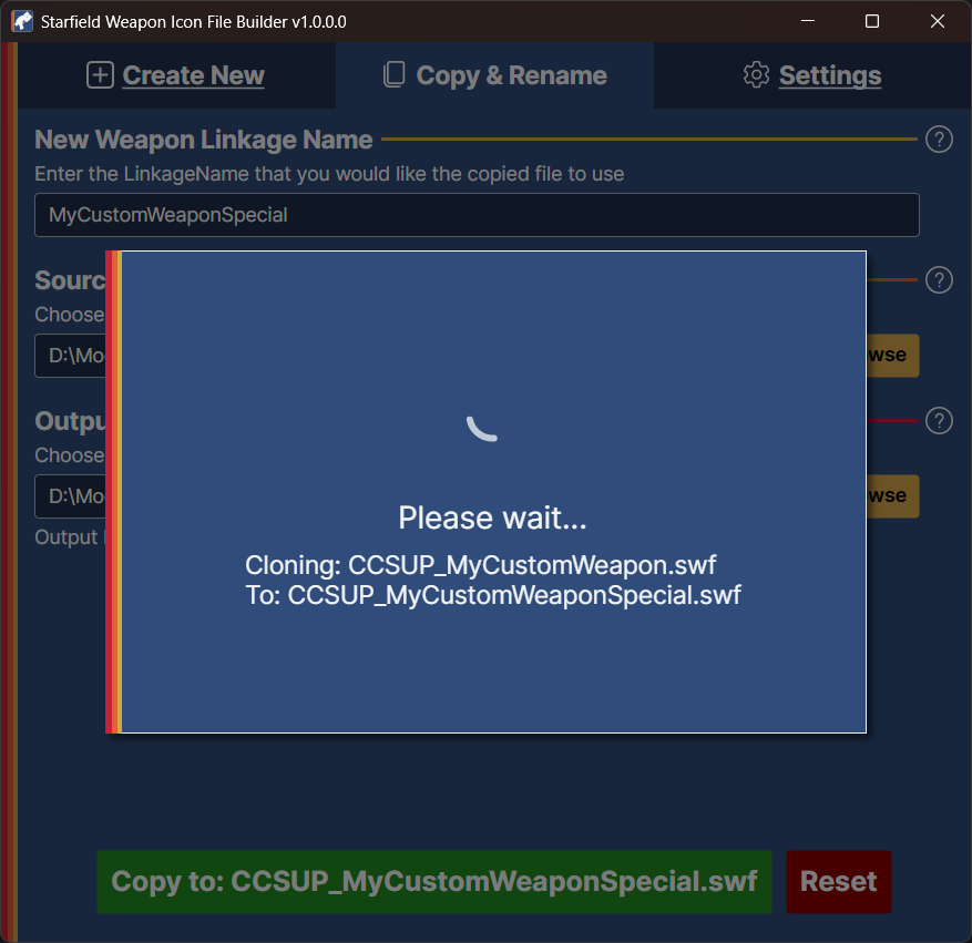 Copy your icon file