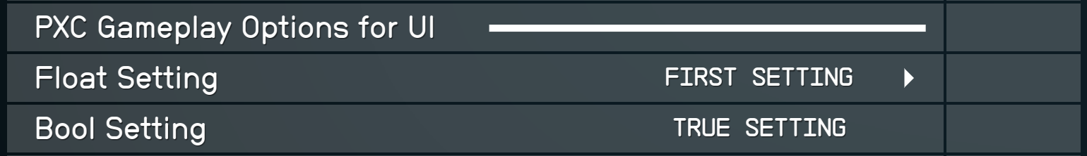 Description matching gameplay options