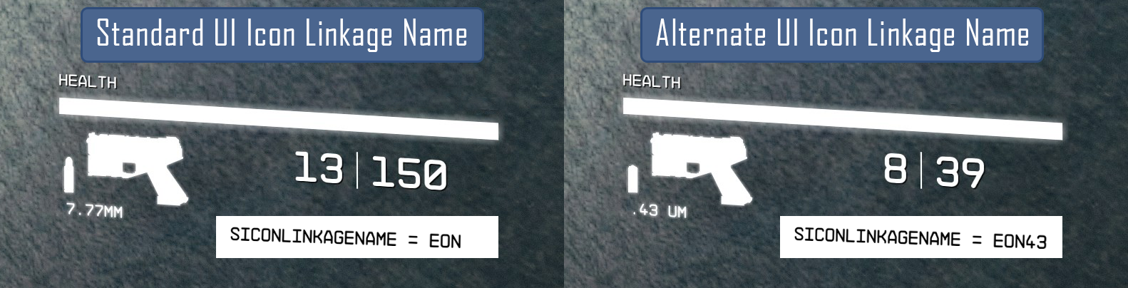 Both UI icons in game
